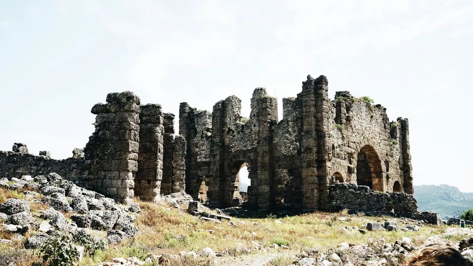 Ancient ruins near Antalya