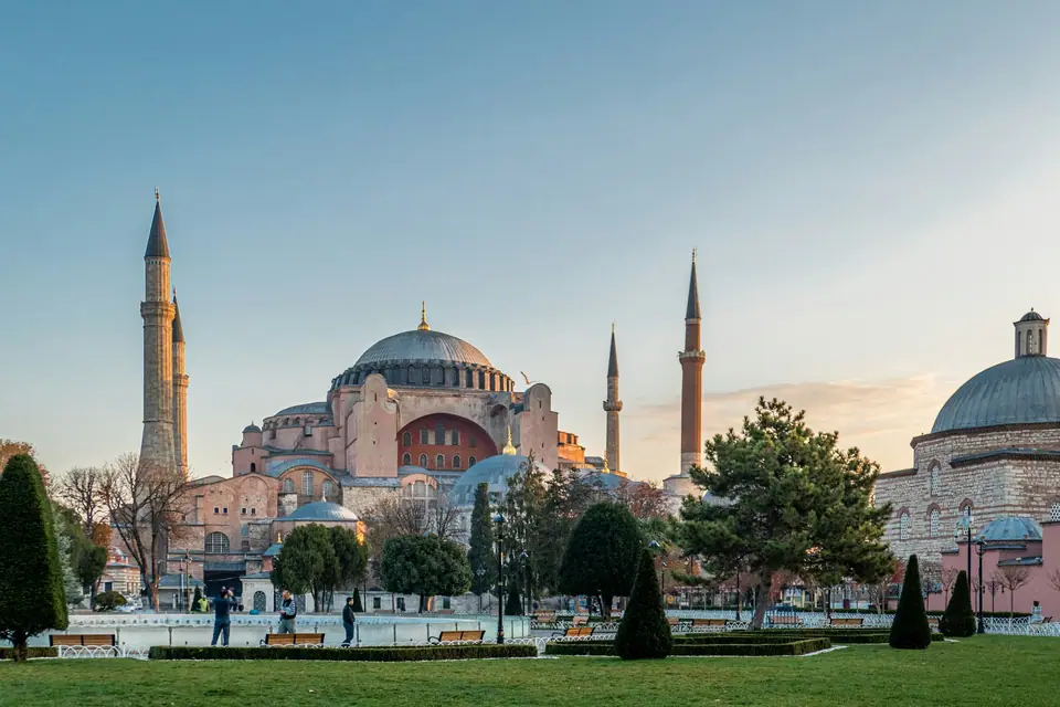 Hagia Sophia and its minarets