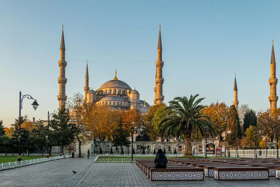 The Blue Mosque in Sultanahmet