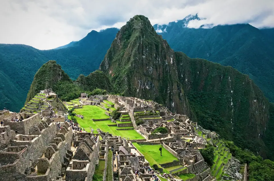 Terraces and ruins of Machu Picchu